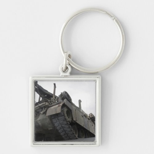 An M88A2 Hercules Recovery Vehicle Keychain