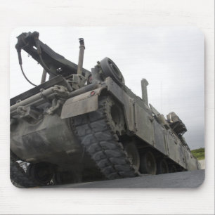 An M88A2 Hercules Recovery Vehicle Mouse Pad