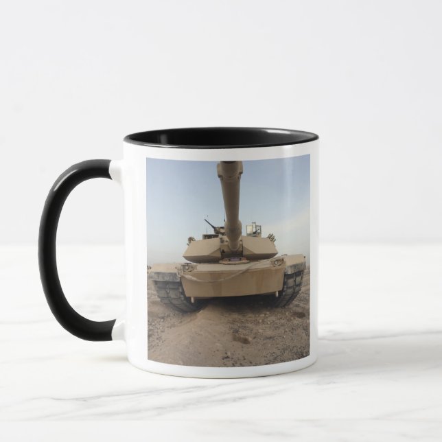 An M-1A1 Main Battle Tank Mug (Left)