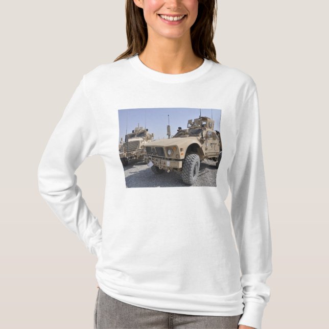 An M-ATV Mine Resistant Ambush Protected vehicl 2 T-Shirt (Front)