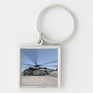 An MH-53E Sea Dragon helicopter Keychain
