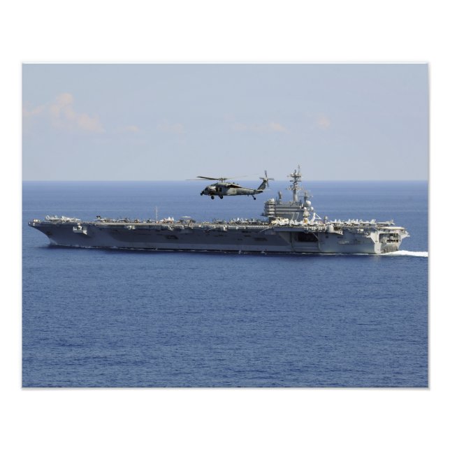 An MH-60S Seahawk helicopter Photo Print (Front)