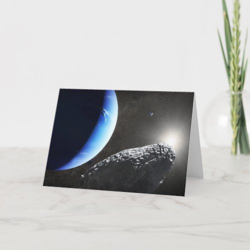 An Neptunes Tiny Moon Hippocamp Card