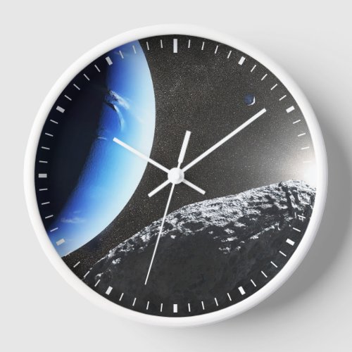 An Neptunes Tiny Moon Hippocamp Clock