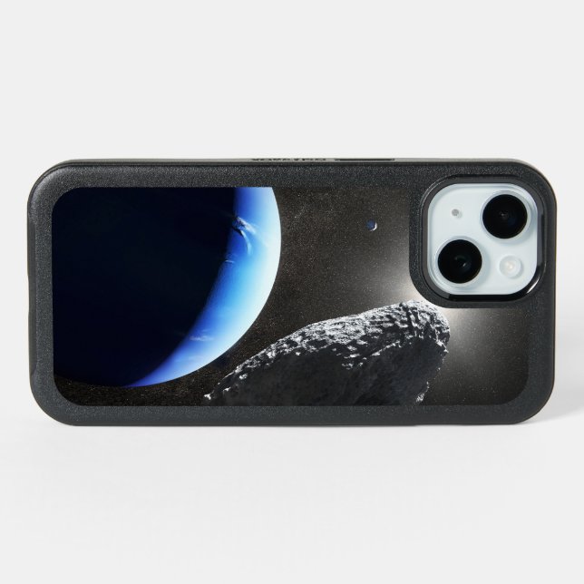 An Neptune's Tiny Moon Hippocamp. iPhone 15 Case (Back Horizontal)