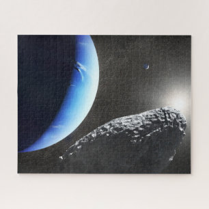 An Neptune's Tiny Moon Hippocamp. Jigsaw Puzzle