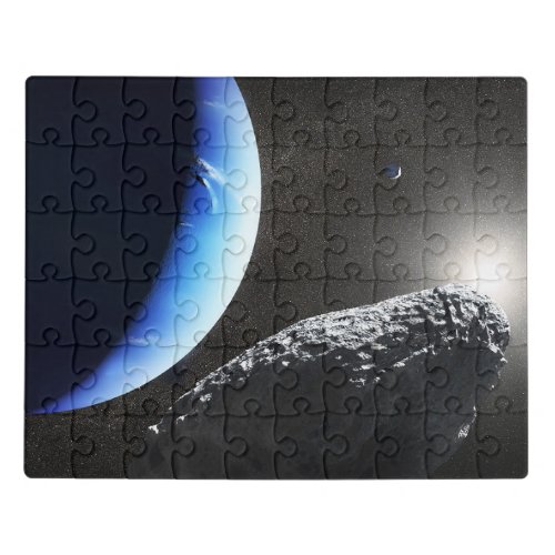 An Neptunes Tiny Moon Hippocamp Jigsaw Puzzle