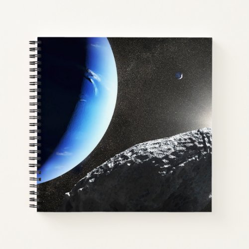 An Neptunes Tiny Moon Hippocamp Notebook