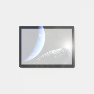 An Neptune's Tiny Moon Hippocamp. Post-it Notes