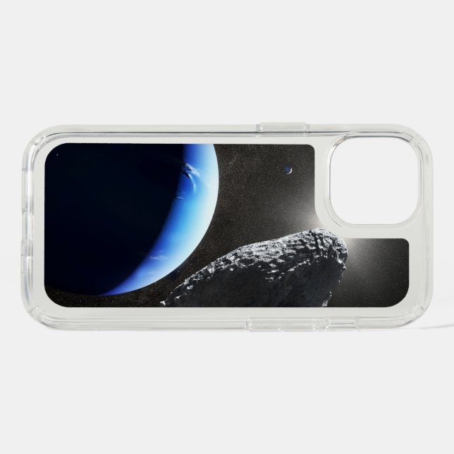 An Neptune's Tiny Moon Hippocamp. Speck iPhone Case (Horz)