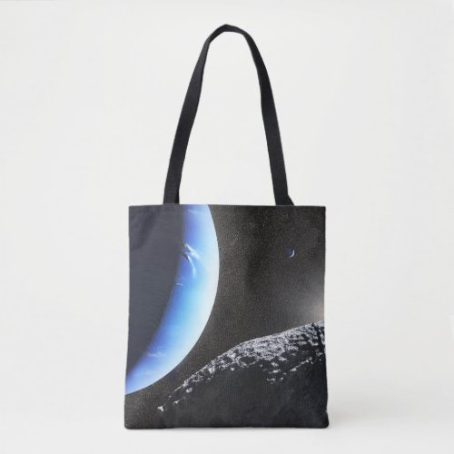 An Neptunes Tiny Moon Hippocamp Tote Bag