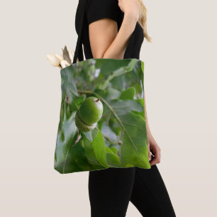 an oak fruit tote bag