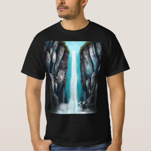An Oasis of Tranquility -The Beauty of a Waterfall T-Shirt