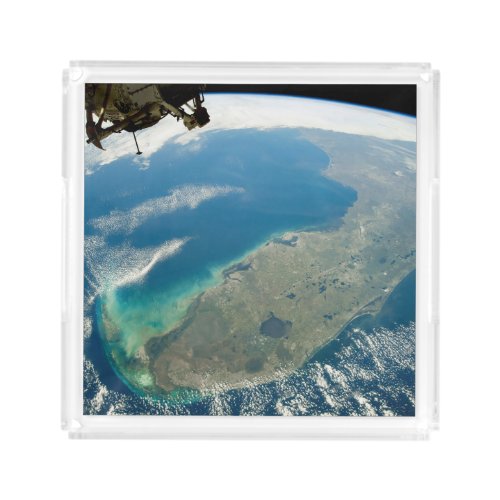 An Oblique Florida On The Southeastern Coast Acrylic Tray