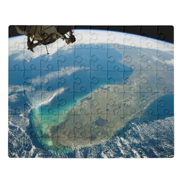An Oblique Florida, On The Southeastern Coast Jigsaw Puzzle (Puzzle Horizontal)