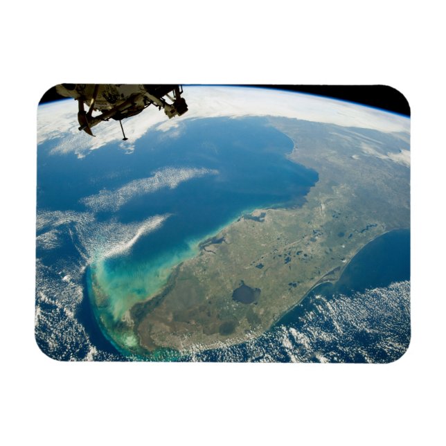 An Oblique Florida, On The Southeastern Coast Magnet (Horizontal)