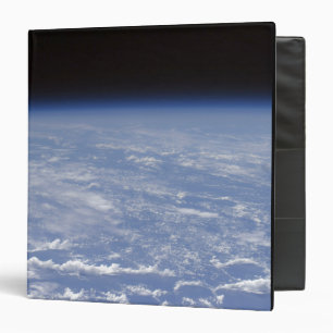An oblique horizon view of the Earth's atmosphe Binder