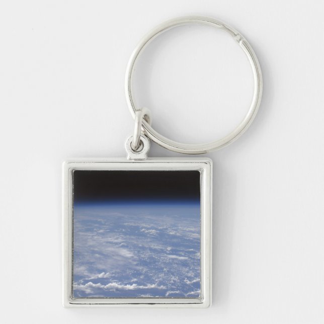 An oblique horizon view of the Earth's atmosphe Keychain (Front)
