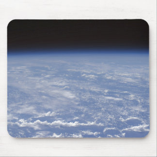 An oblique horizon view of the Earth's atmosphe Mouse Pad