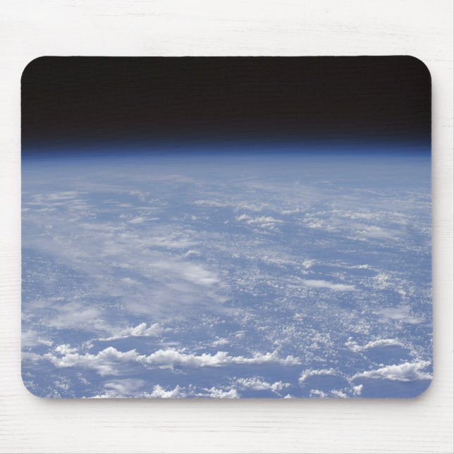 An oblique horizon view of the Earth's atmosphe Mouse Pad (Front)
