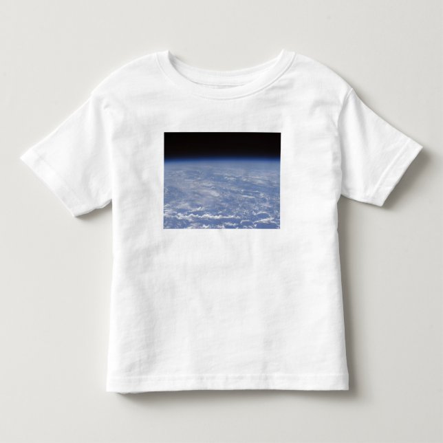 An oblique horizon view of the Earth's atmosphe Toddler T-shirt (Front)