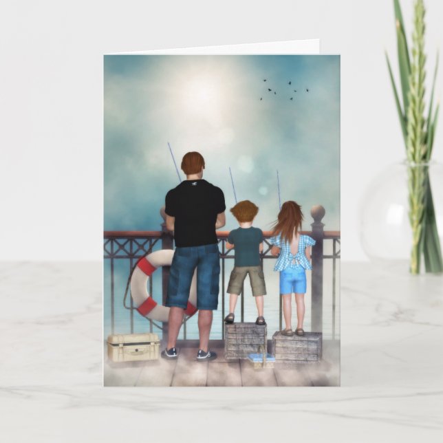 An Ocean of Tenderness Greeting Card (text) (Front)