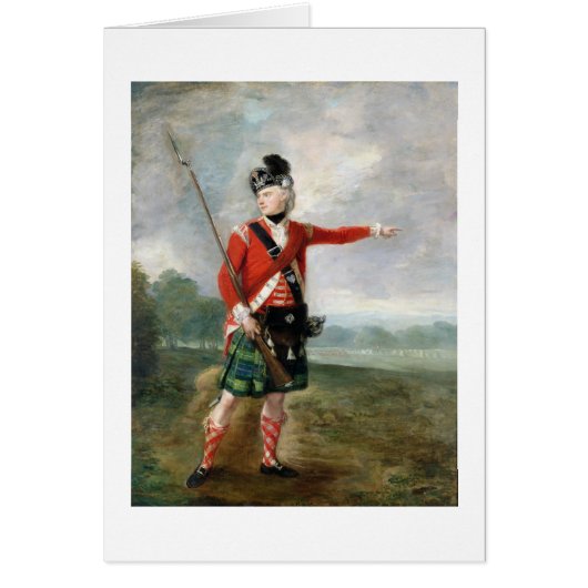 An Officer of the Light Company of the 73rd Highla (Front)