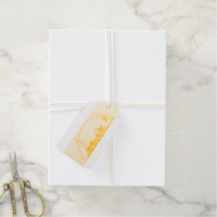 An Official Gold Seal of President Ishah Laurah Foil Gift Tags