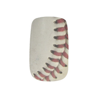 An Old Baseball Minx Nail Art