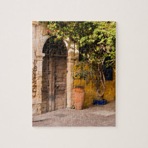 An Old European Door Jigsaw Puzzle