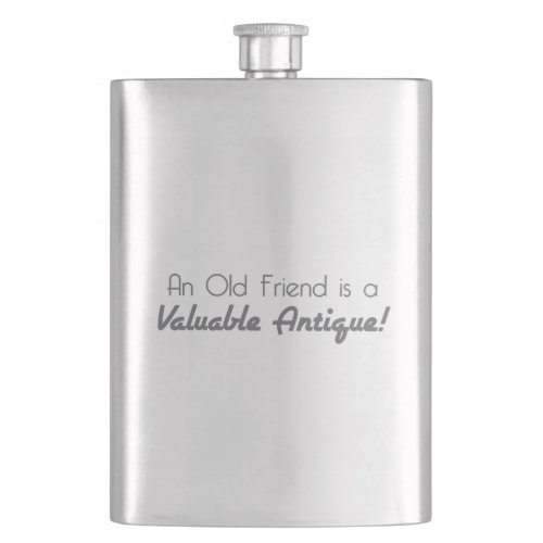 An Old Friend is a Valuable Antique Hip Flask