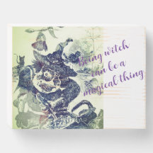 An old had witch brewing up something magical