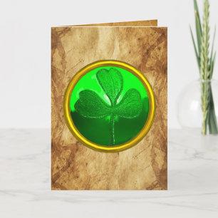 An Old Irish Blessing Parchment Holiday Card