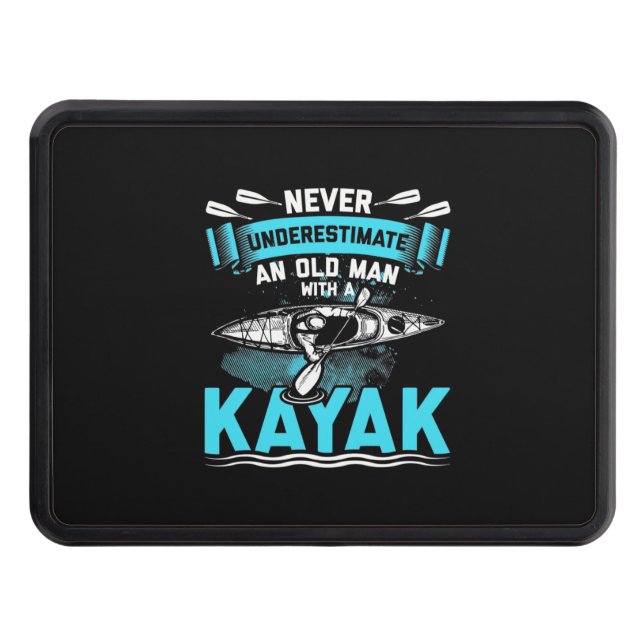 An Old Man With A Kayak Hitch Cover (Front)
