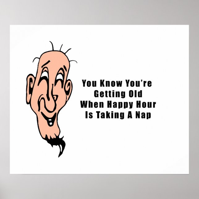 An Old Man's Happy Hour Poster (Front)