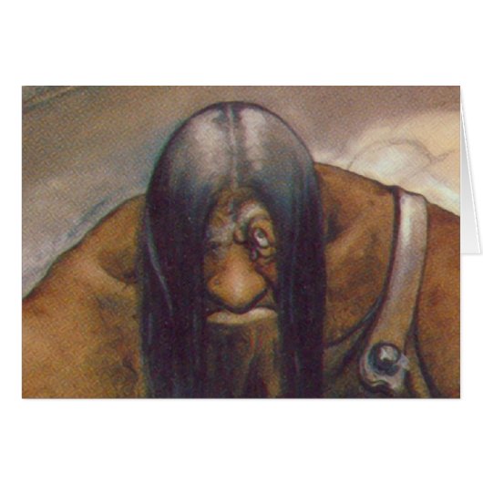 An Old Mountain Troll Cards (Front Horizontal)