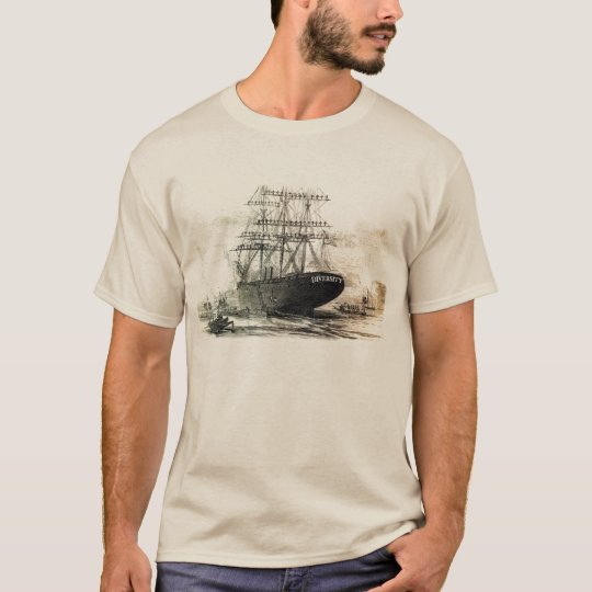an old old wooden ship. T-Shirt | Zazzle.com