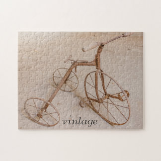 AN OLD TRICYCLE 1928  JIGSAW PUZZLE
