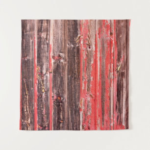 An old worn barn or antique wooden fence with chip tapestry