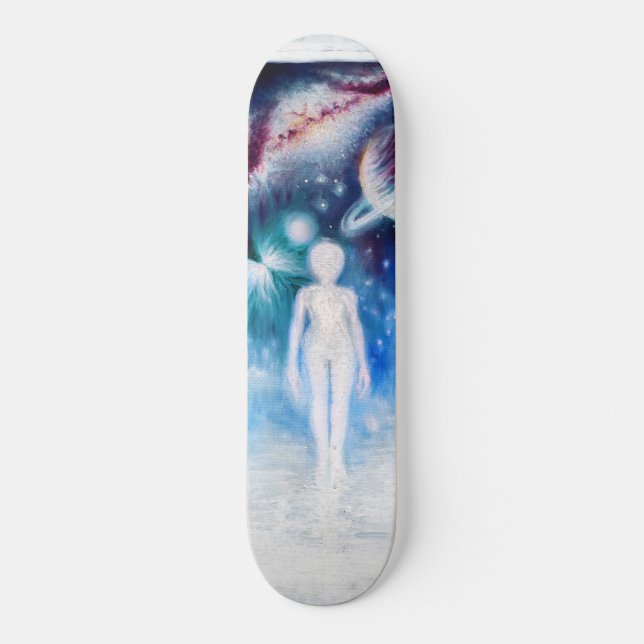 An open door to the universe   skateboard (Front)