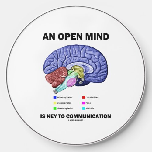 An Open Mind Is Key To Communication Brain Anatomy Wireless Charger