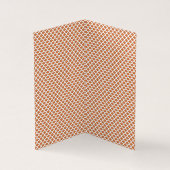 an orange and white geometric pattern (Inside)