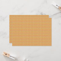 an orange and yellow background with a pattern