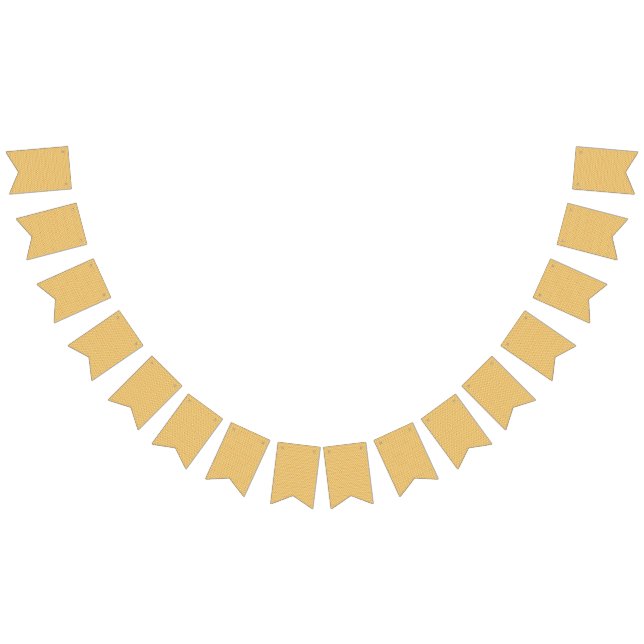 an orange and yellow background with circles bunting flags (All)