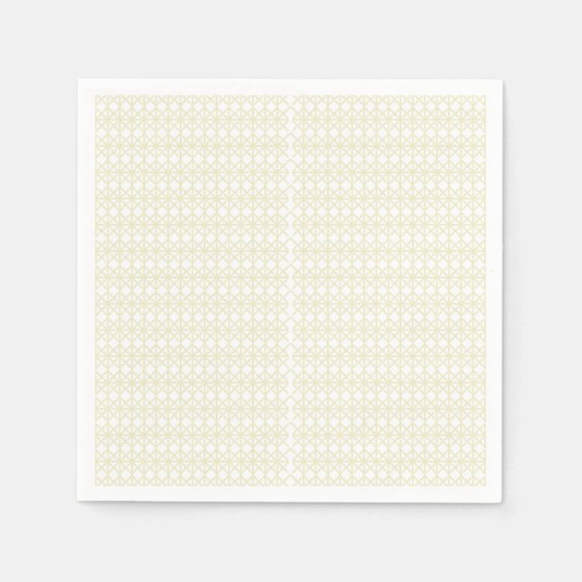 an orange and yellow background with small dots napkins (Front)