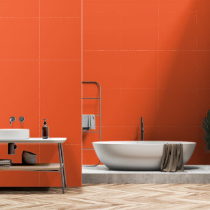 An orange square with a white border, creating a v wallpaper