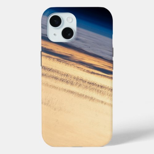 An Orbital Sunset Off The Coast Of Baja California iPhone 15 Case