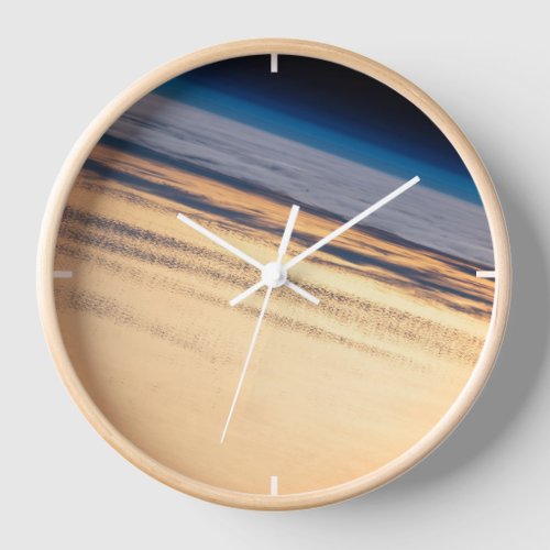 An Orbital Sunset Off The Coast Of Baja California Clock