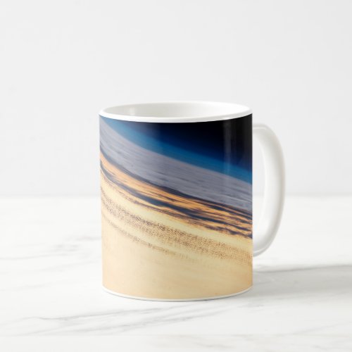 An Orbital Sunset Off The Coast Of Baja California Coffee Mug
