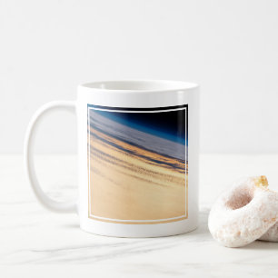 An Orbital Sunset Off The Coast Of Baja California Coffee Mug